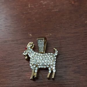 Goat Pendent Gold Plated